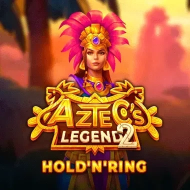 Aztec's Legend 2 Hold'n'Ring slot game with tribal woman and golden symbols